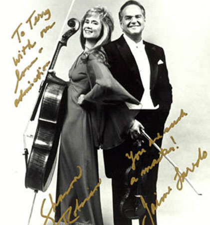 Jaime Laredo Violin & Viola, Sharon Robinson Cello